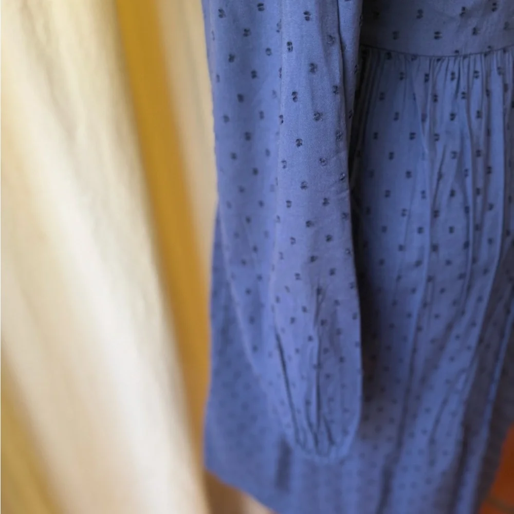 Navy Long Sleeve Dress - Picture 4 of 7